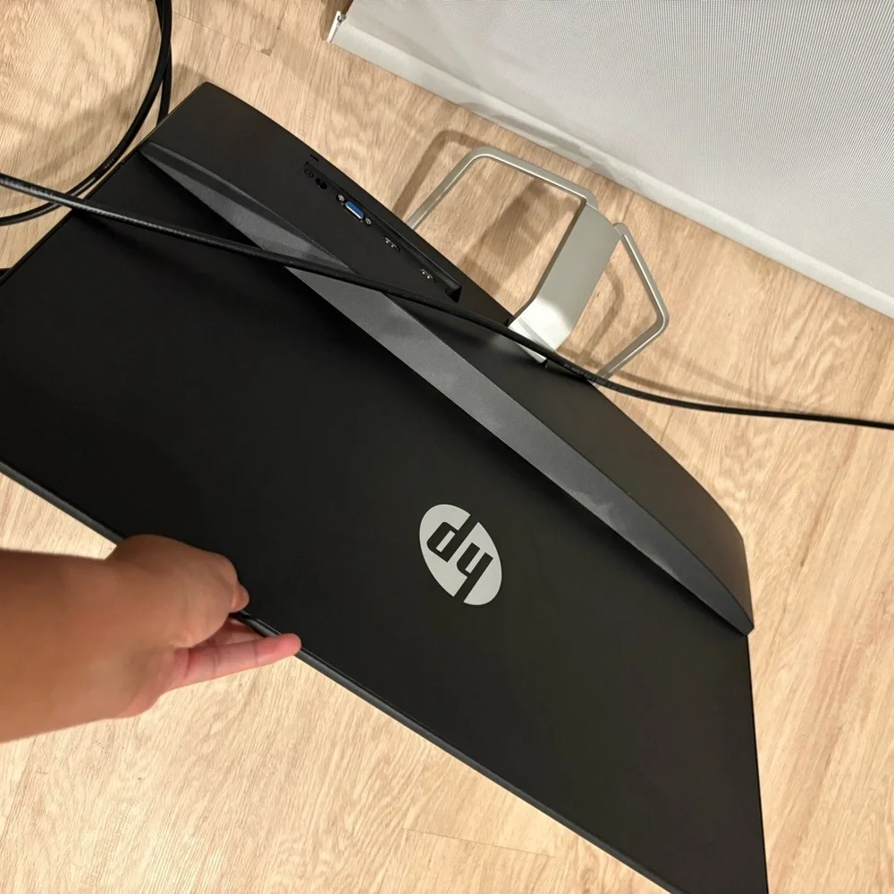 HP Silver and Black All-in-One Monitor